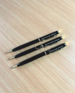 pulpen, pulpen custom, pulpen tutup putar, souvenir pulpen