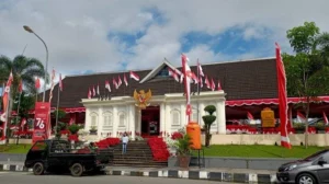 ide dekorasi 17 agustus, dekorasi bendera 17 agustus